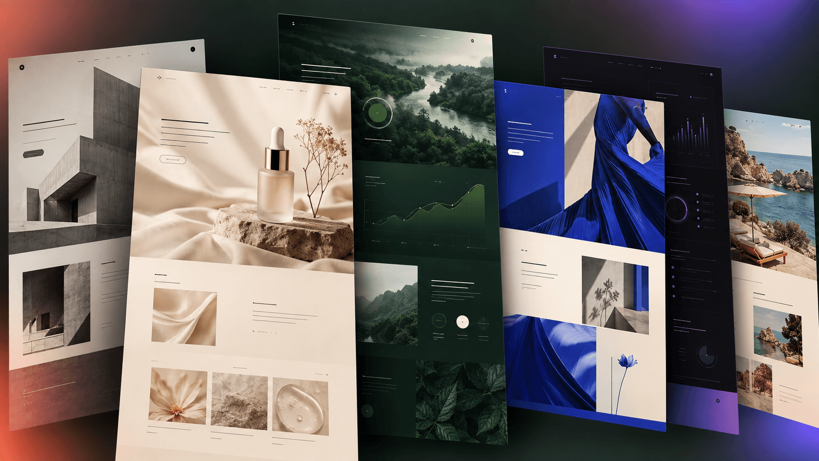 Landing product interface